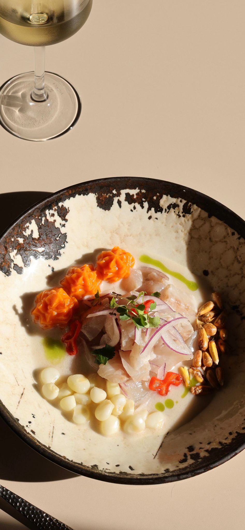 Ceviche de Pescado de perfil